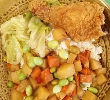 Kung Fu Chicken Leg Rice Bowl