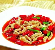 Pickled Pepper Crispy Tripe Noodles