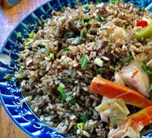 Fermented Black Bean Fish Fried Rice