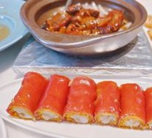 Fresh Shrimp Red Rice Noodle Roll