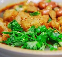 Stewed Intestine Tofu Pudding