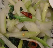 Stir-Fried Watercress with Chili Oil