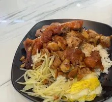 Longjiang Pig Trotter Rice Bowl
