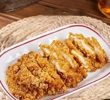 Large Chicken Cutlet Rice