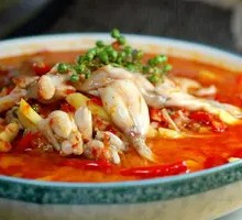 Sliced Ginger and Frog Legs