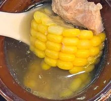 Corn and Pork Rib Soup