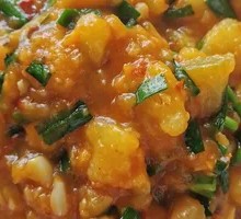 Stir-fried Leek and Potato