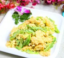 Bitter Melon with Eggs