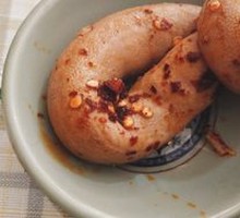 Fatty Intestine with Tofu Puffs