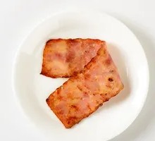 Double Egg Bacon and Sesame Seed Pancake