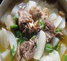 Nourishing Clear Lamb Soup in Bowl