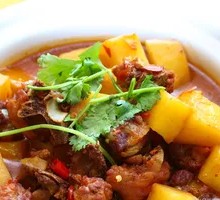 Stewed Pork Ribs with Potatoes