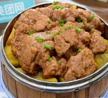 Steamed Pork Ribs with Rice Flour