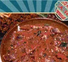 Sliced Beef with Green and Red Peppers