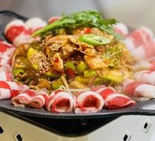 Korean Military Rice Cake Hot Pot