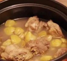 Chestnut Chicken Soup