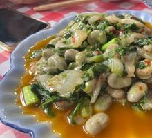 Faba Bean and Ox Tongue Vegetable Stir-fry