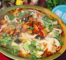 Green Bean Knife-Sliced Noodles