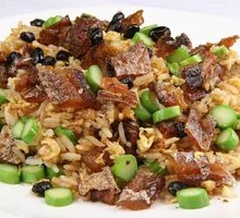 Fermented Black Bean Fish Fried Rice