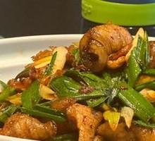 Golden Spicy Pork Slices