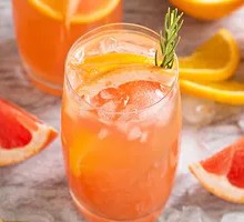 Pink Grapefruit Soda