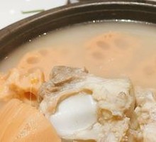 Pork Shank and Lotus Root Soup