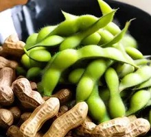 Salted Soybeans and Peanuts