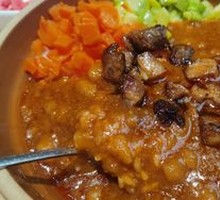 Beef Brisket and Mashed Potato Rice Bowl