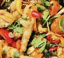 Thai Crushed Chicken Feet