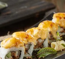 Durian Caramel Cheese Roll Sushi