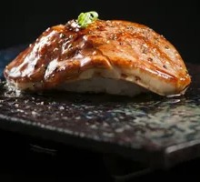 Signature Pan-Seared Foie Gras Sushi