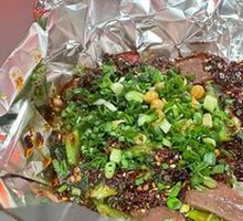 Spicy Blood Curd and Braised Brain Roast