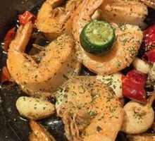 Shrimp in Olive Oil