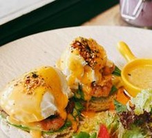 Avocado Shrimp Benedict
