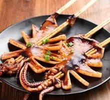 Grilled Squid Tentacles