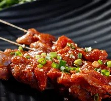 Grilled Duck Gizzard Skewers