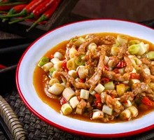 Scallion Yellow Fish Fragrant Pork Strips