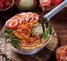 Sour Cabbage Black Tofu Flower Beef Rice Noodles