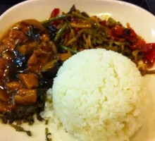 Chicken Rice with Mushrooms