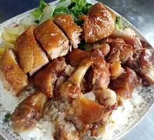 Pork Trotter and Chicken Cutlet