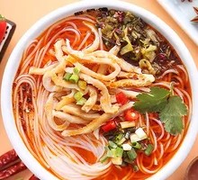 Spicy Lamb Tripe Rice Noodles