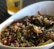 Sour Cabbage and Soybean Hot Rice