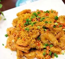 Prawn Stir-fry in Batter