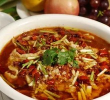 Sichuan Boiled Pork Slices