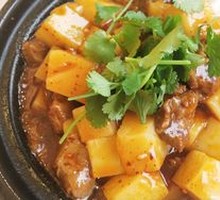 Cold Vermicelli and Beef Stew