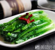 Garlic Stir-Fried Rapeseed Greens