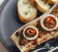 Slow-Roasted Beef Bone Marrow