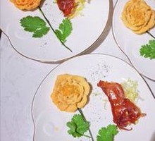 Fragrant Ham with Egg Foam