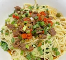 Double Pepper Beef Noodles