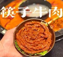 Stir-Fried Beef with Chopsticks